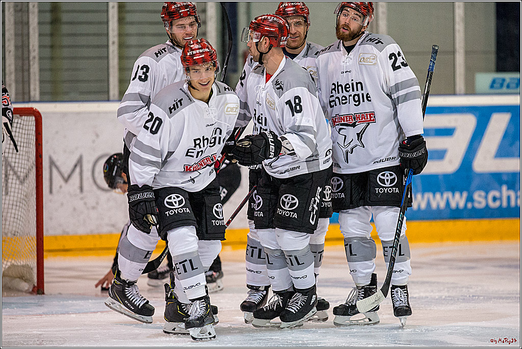 Testspiel Koelner Haie - Frankurter Loewen, 04.09.2018